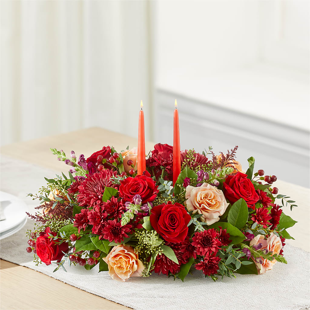 Most Thankful Centerpiece –  Blossom Shop, Conroe TX