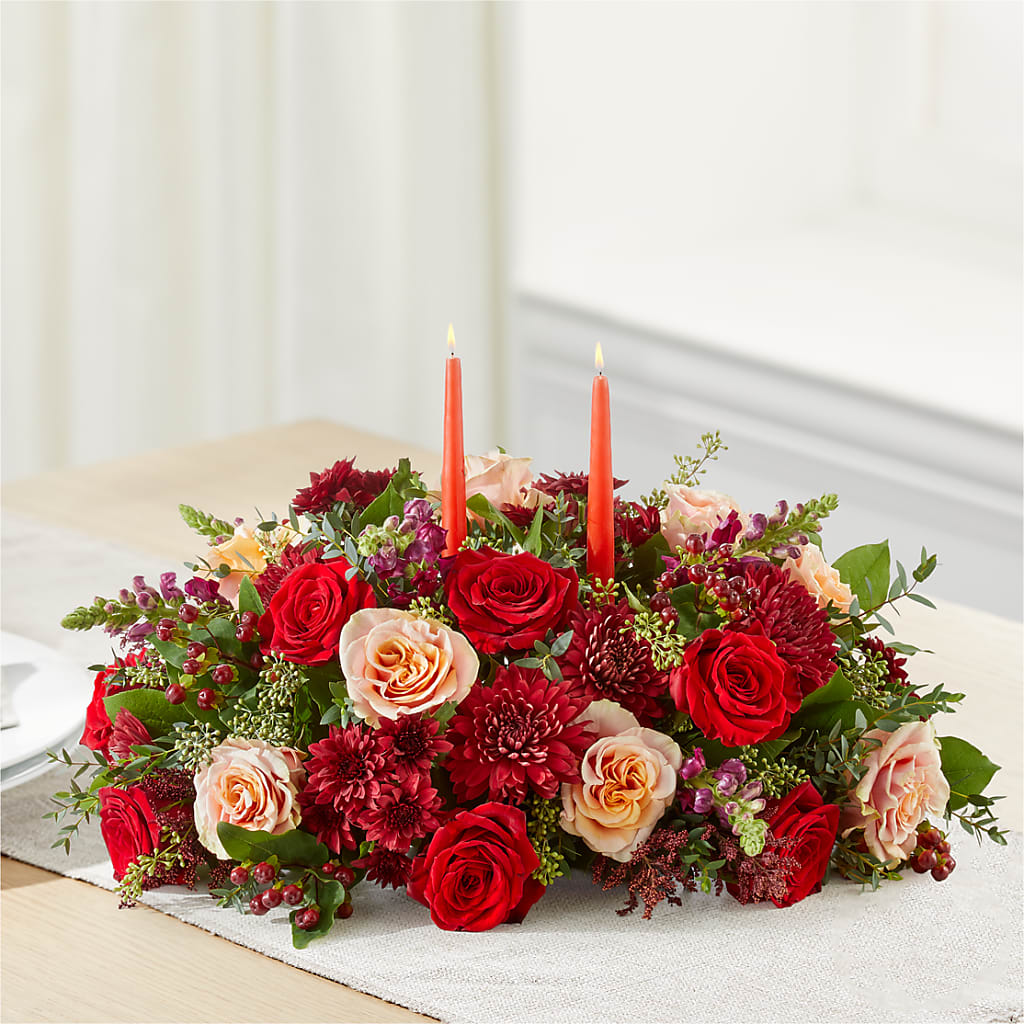 Most Thankful Centerpiece –  Blossom Shop, Conroe TX
