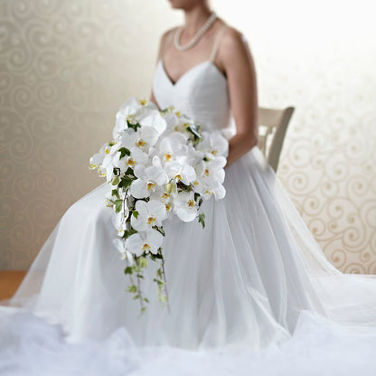 Classic White Bouquet –  Blossom Shop, Conroe TX