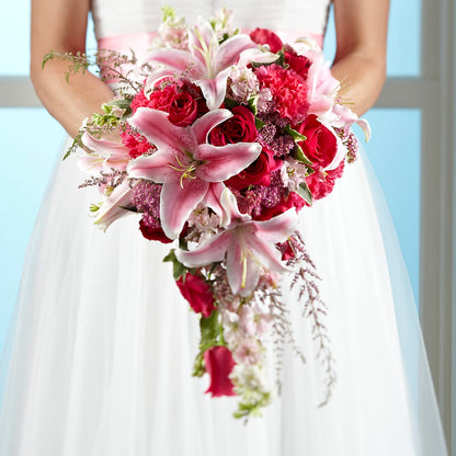 Lily & Rose Bouquet –  Blossom Shop, Conroe TX