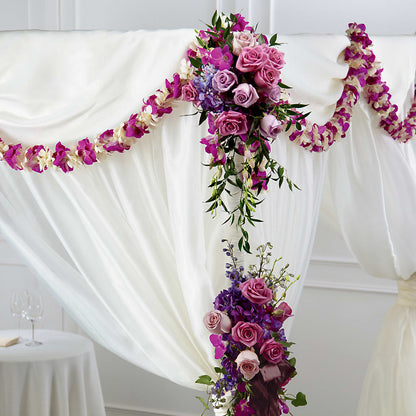 Color & Light Chuppah Decor –  Blossom Shop, Conroe TX
